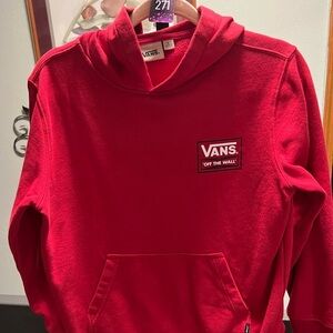 Vans Women's Classic Red Hoodie #271